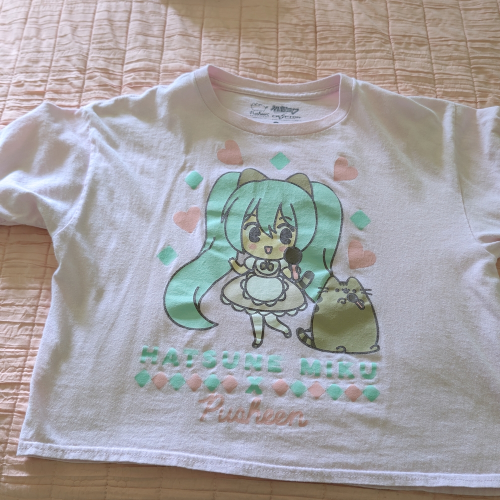 Kids T-Shirt - White & Mint